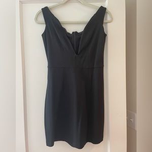 NBD black mini dress size M from Revolve